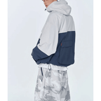 Men Set | Hooded Anorak Jacket and Cargo Trousers Combo - Evergreen Outfits- Sets