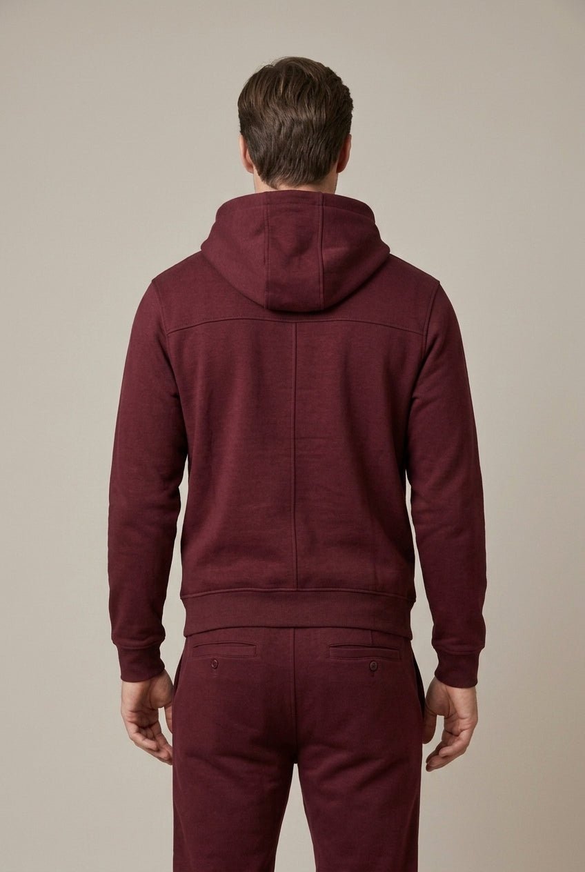 Men Set | Hoodie and Jogger with Graphic Print Regular Fit - Evergreen Outfits- Sets