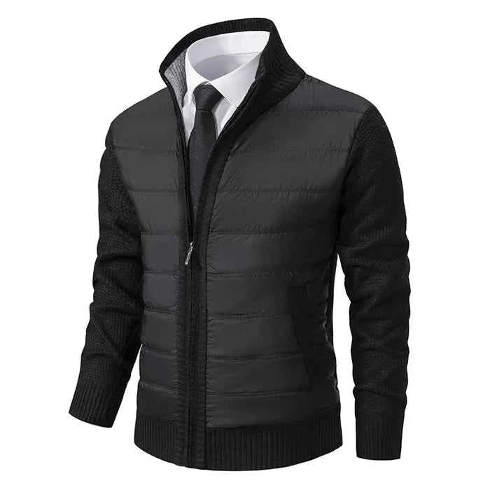 Men Set | Hybrid Quilted Body with Knit Sleeves - Evergreen Outfits- Sets