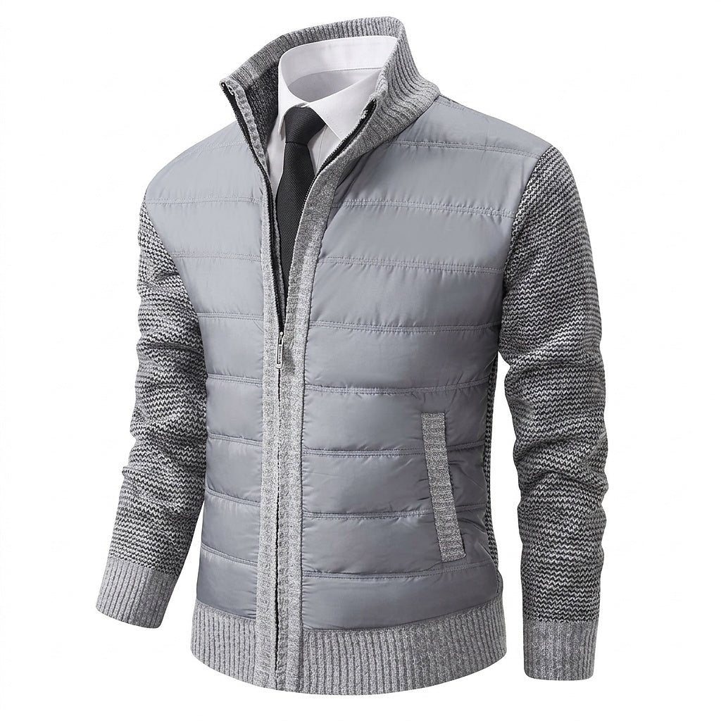 Men Set | Hybrid Quilted Body with Knit Sleeves - Evergreen Outfits- Sets