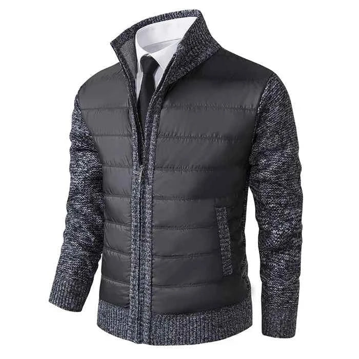 Men Set | Hybrid Quilted Body with Knit Sleeves - Evergreen Outfits- Sets