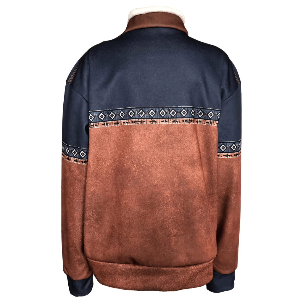 Men Sweater | Full Zip Long Sleeve Fitted Silhouette - Evergreen Outfits- Sweaters