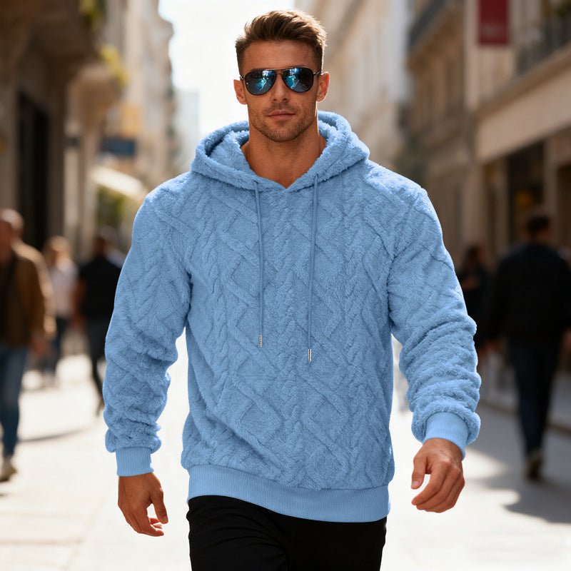 Men Sweater | Loose Fit Long Sleeve Pullover Design - Evergreen Outfits- Sweaters