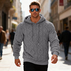 Men Sweater | Loose Fit Long Sleeve Pullover Design - Evergreen Outfits- Sweaters