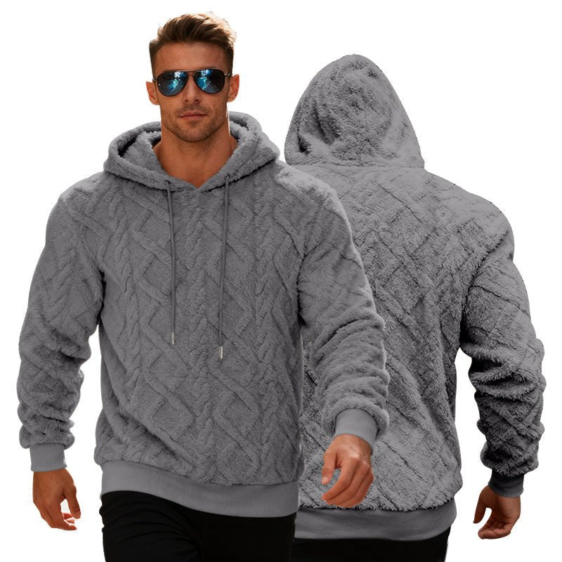 Men Sweater | Loose Fit Long Sleeve Pullover Design - Evergreen Outfits- Sweaters