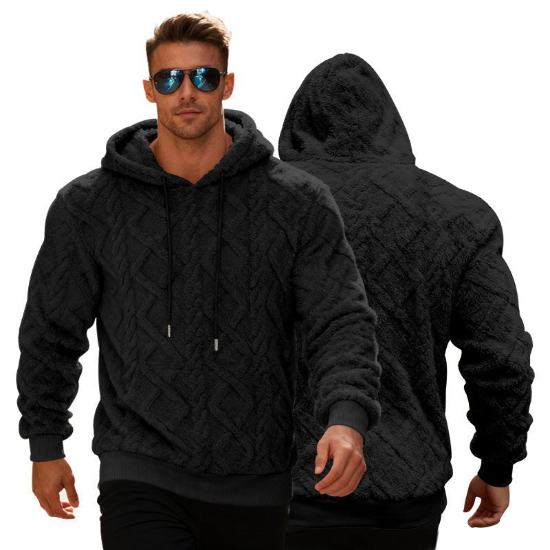 Men Sweater | Loose Fit Long Sleeve Pullover Design - Evergreen Outfits- Sweaters