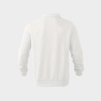 Men Sweater | Quarter-Zip Turtleneck with Geometric Knit Pattern - Evergreen Outfits- Sweaters