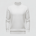 Men Sweatshirt | Crew Neck Pullover with Ribbed Cuffs - Evergreen Outfits- Sweaters