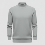 Men Sweatshirt | Crew Neck Pullover with Ribbed Cuffs - Evergreen Outfits- Sweaters