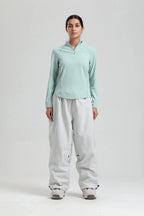 Men Trousers | Wide Leg High Waist Drawstring Cargo Fit - Evergreen Outfits- Trousers