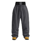 Men Trousers | Wide Leg High Waist Drawstring Cargo Fit - Evergreen Outfits- Trousers