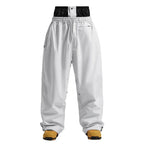 Men Trousers | Wide Leg High Waist Drawstring Cargo Fit - Evergreen Outfits- Trousers