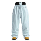 Men Trousers | Wide Leg High Waist Drawstring Cargo Fit - Evergreen Outfits- Trousers
