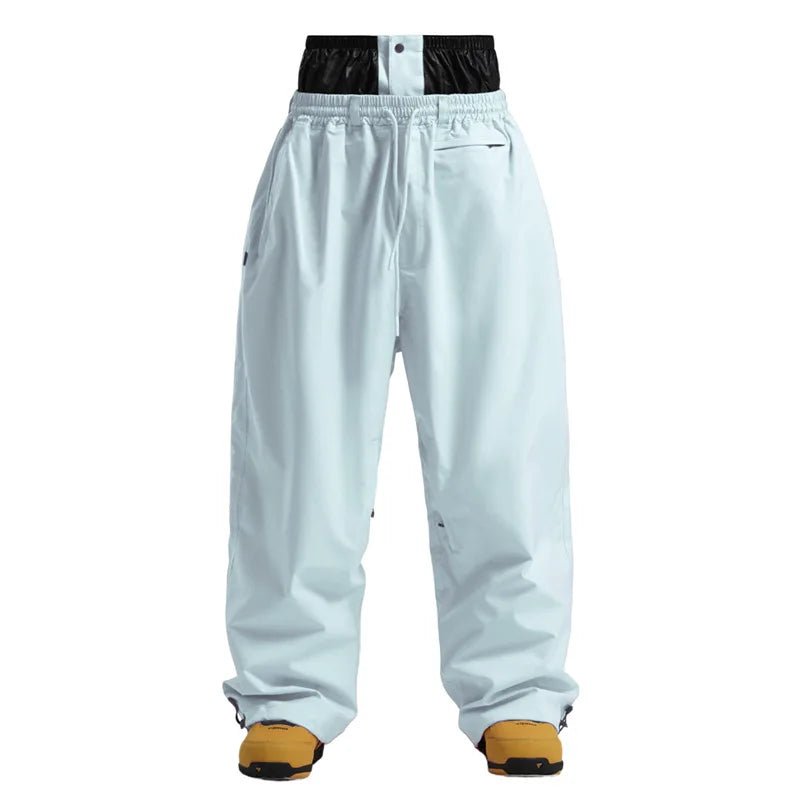 Men Trousers | Wide Leg High Waist Drawstring Cargo Fit - Evergreen Outfits- Trousers