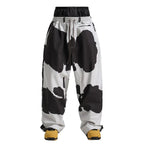 Men Trousers | Wide Leg High Waist Drawstring Cargo Fit - Evergreen Outfits- Trousers