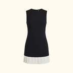 Mini Dress Women Sleeveless Clean Minimal Design - Evergreen Outfits - Women Mini Dress