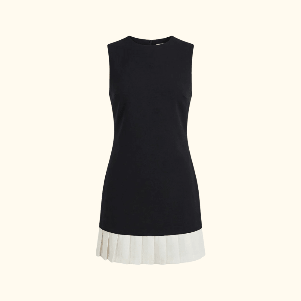 Mini Dress Women Sleeveless Clean Minimal Design - Evergreen Outfits - Women Mini Dress