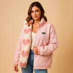Women Coat | Reversible Relaxed Fit with Front Closure