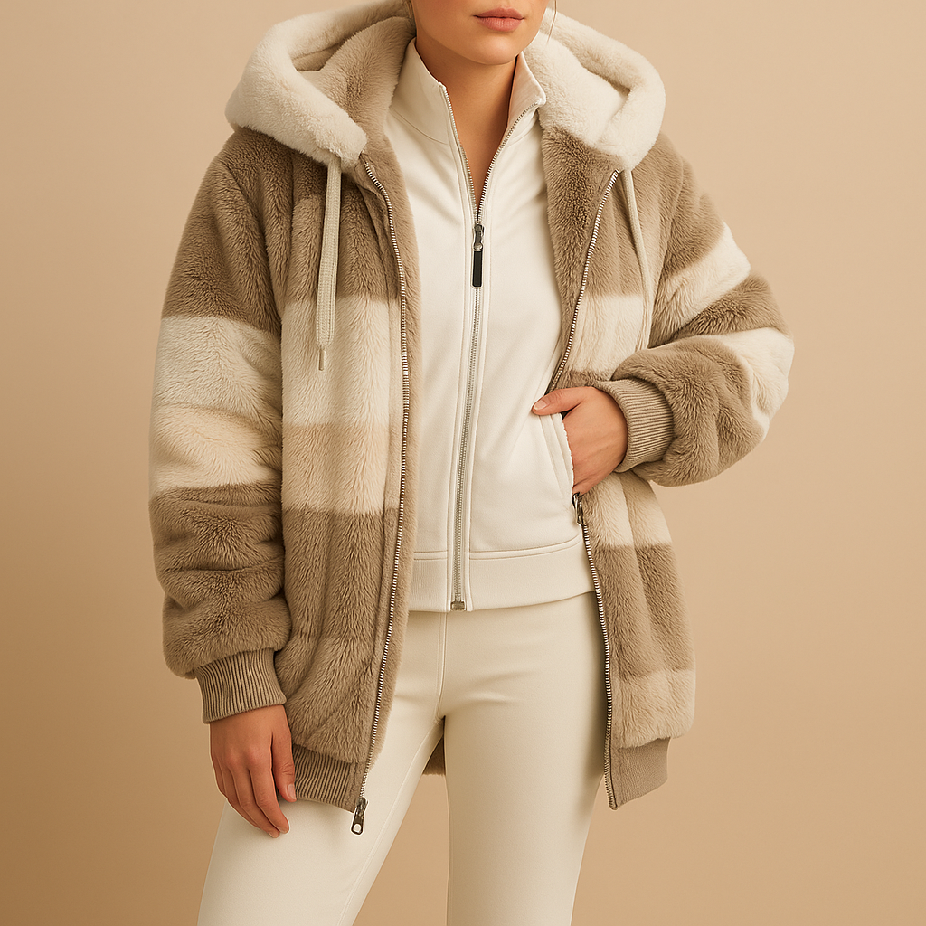 Women Jacket | Loose Knit Fit with Retro Silhouette Design