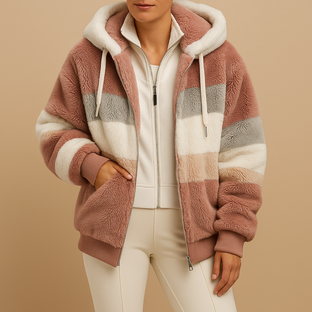 Women Jacket | Loose Knit Fit with Retro Silhouette Design