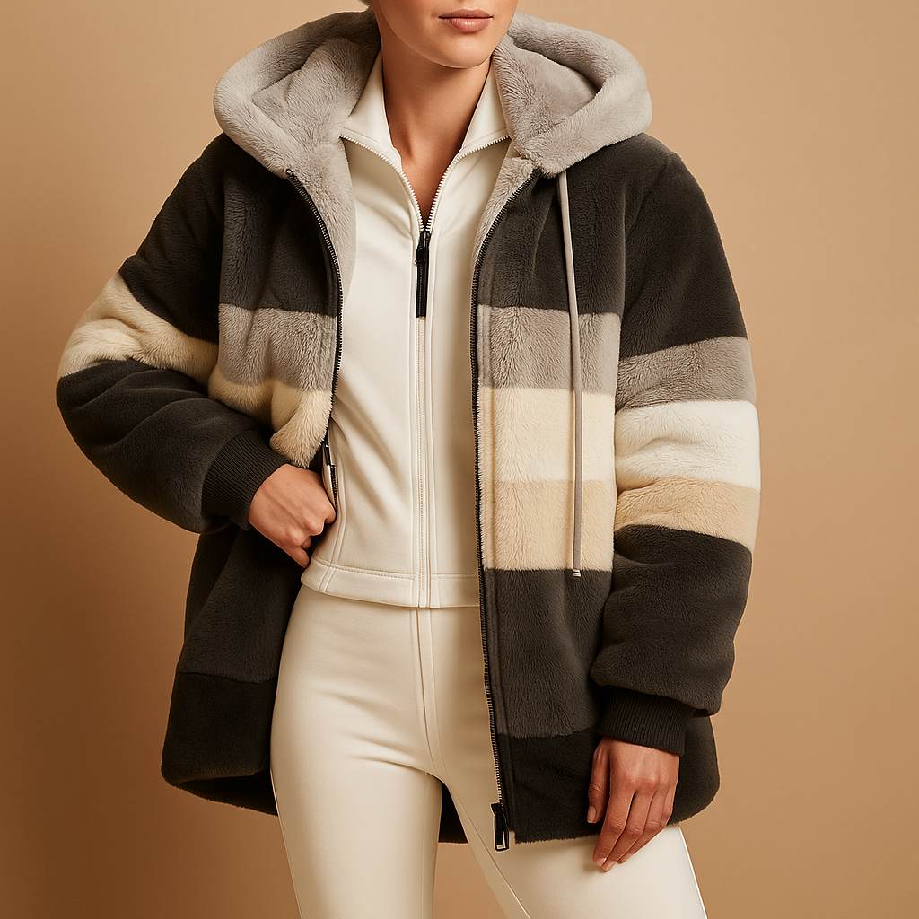 Women Jacket | Loose Knit Fit with Retro Silhouette Design