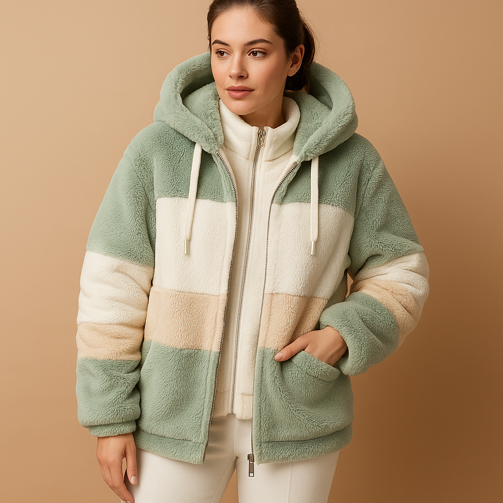 Women Jacket | Loose Knit Fit with Retro Silhouette Design