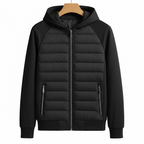 Men Hoodie | Quilted Fitted Cut with Attached Hood