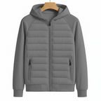 Men Hoodie | Quilted Fitted Cut with Attached Hood