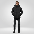 Men Jacket | Loose Fit Waterproof Windproof Full-Zip Winter