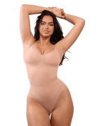 Shapewear Women Closed Back Figure Fit One Piece Design - Evergreen Outfits - Women Swimwear
