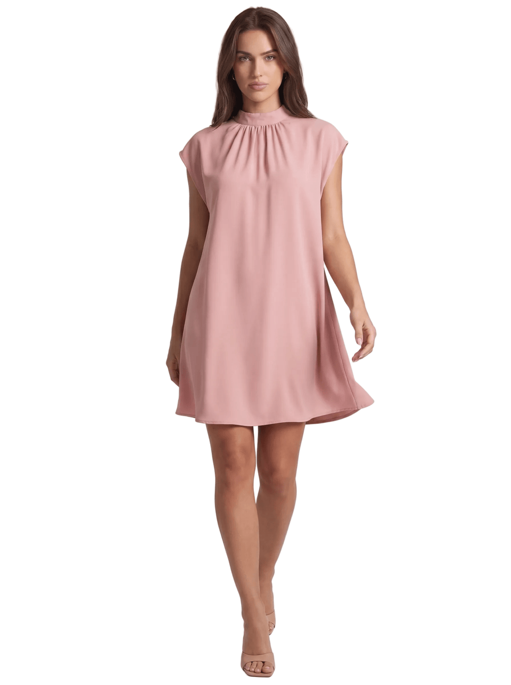 loose fit shift dress Women's Shift Dress Loose Fit Mini Length Minimalist – Evergreen Outfits