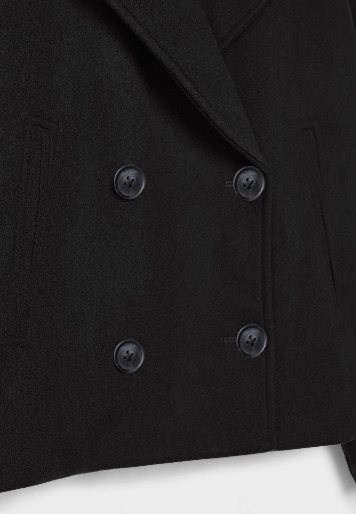 Women Jacket | Double-Breasted Cropped Fit with Lapels
