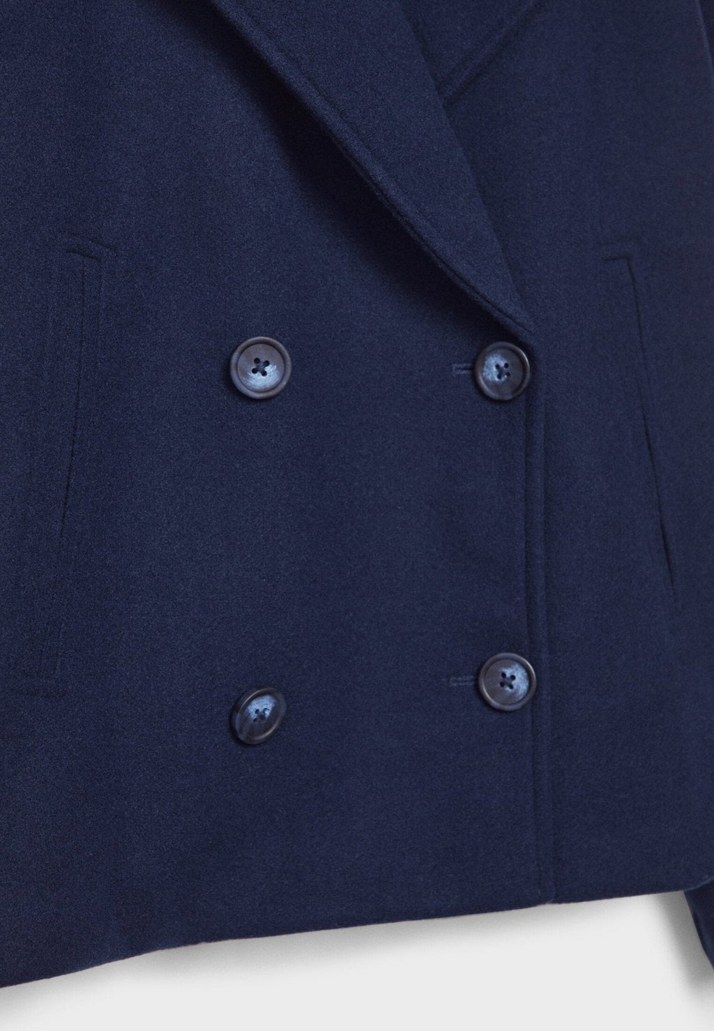 Women Jacket | Double-Breasted Cropped Fit with Lapels