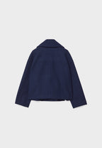 Women Jacket | Double-Breasted Cropped Fit with Lapels