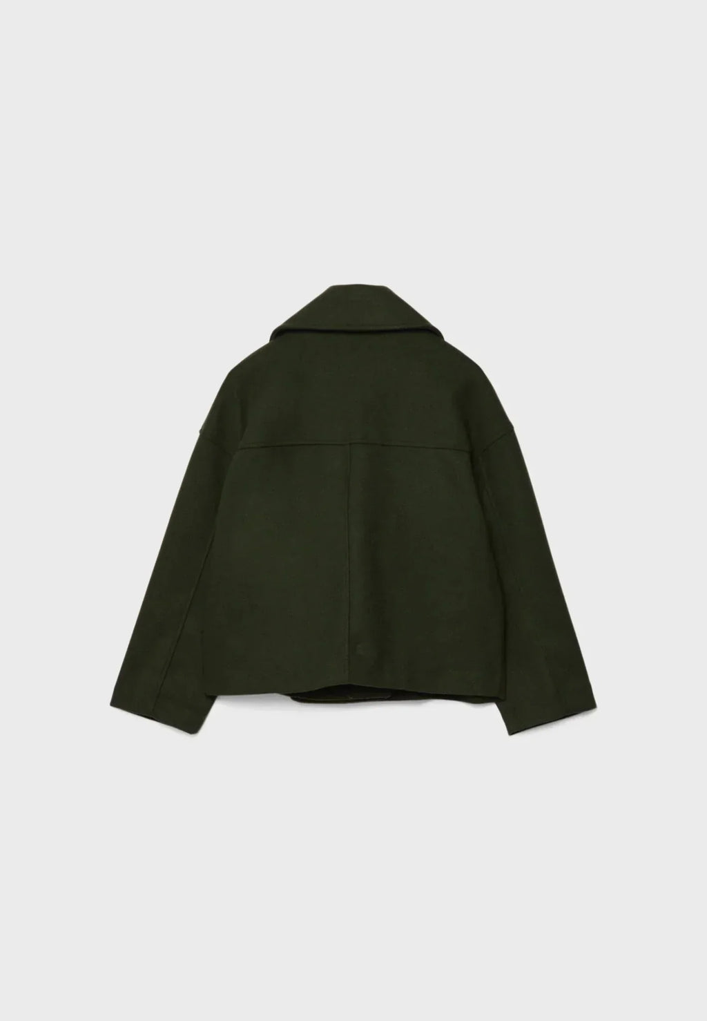 Women Jacket | Double-Breasted Cropped Fit with Lapels