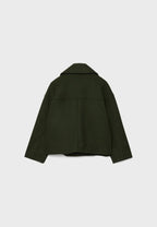 Women Jacket | Double-Breasted Cropped Fit with Lapels