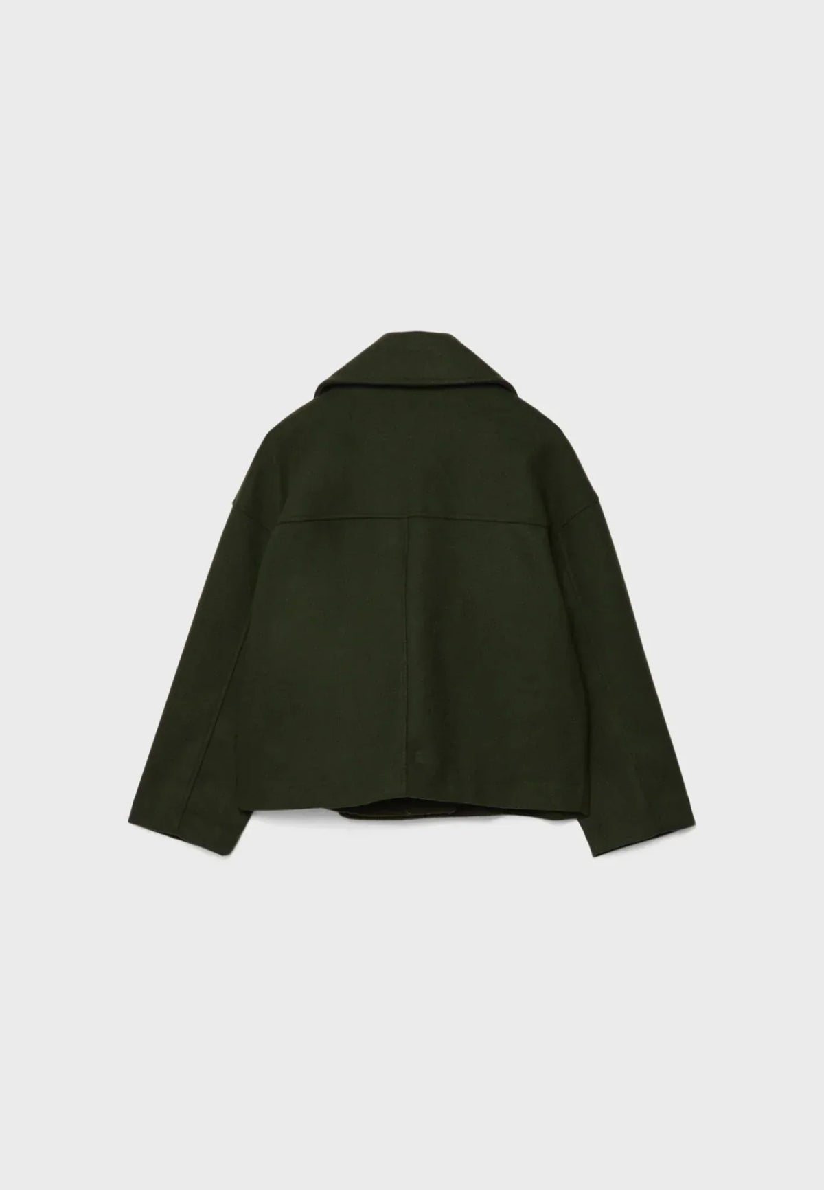 Women Jacket | Double-Breasted Cropped Fit with Lapels
