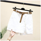 Shorts Women Plus Size A-Line Elastic Waist Loose Fit - Evergreen Outfits- Women Shorts