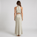 Skirt Set Women Maxi Length Two Piece Coordinated Set - Evergreen Outfits - Women Set