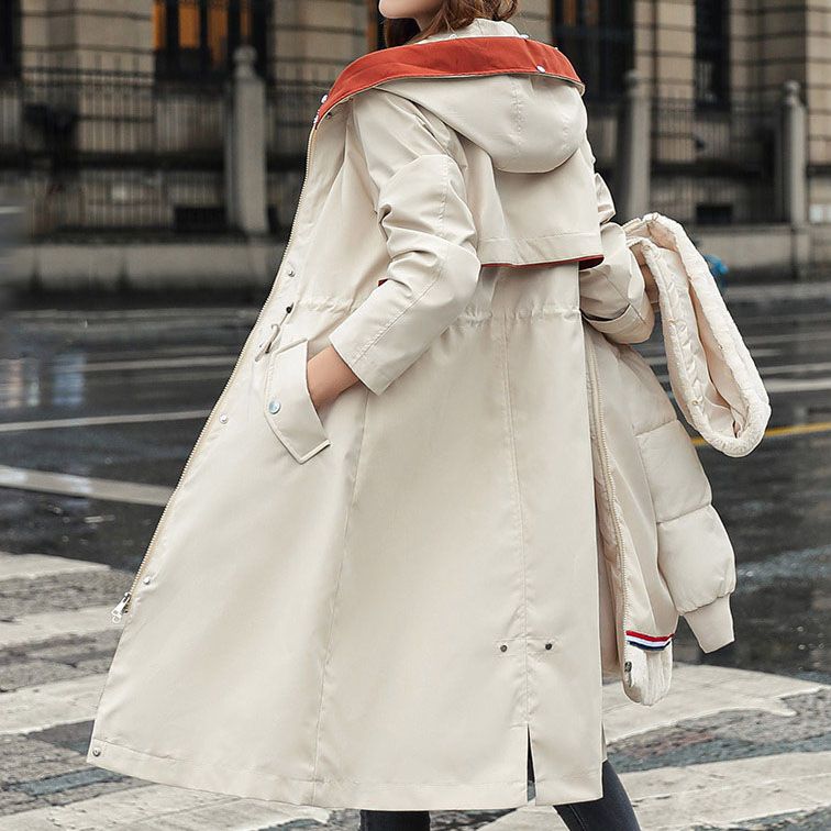 Women Coat | Hooded Longline Fit with Detachable Liner