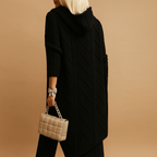 Women Cardigan | Long Line Hooded Front Closure Fit
