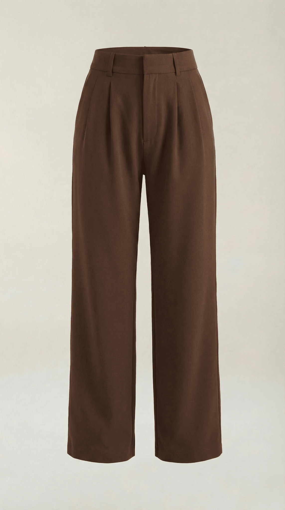Trousers Women High Waisted Wide Leg Pleated Full Length - Evergreen Outfits - Women Pants