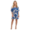 Tunic Dress Women Printed Loose Fit Pullover Design - Evergreen Outfits - Women Mini Dress