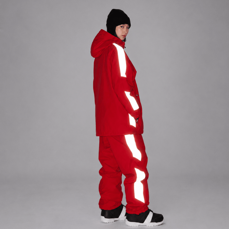 Unisex Suit | Hooded Half-Zip Jacket and Matching Trousers - Evergreen Outfits- Suits