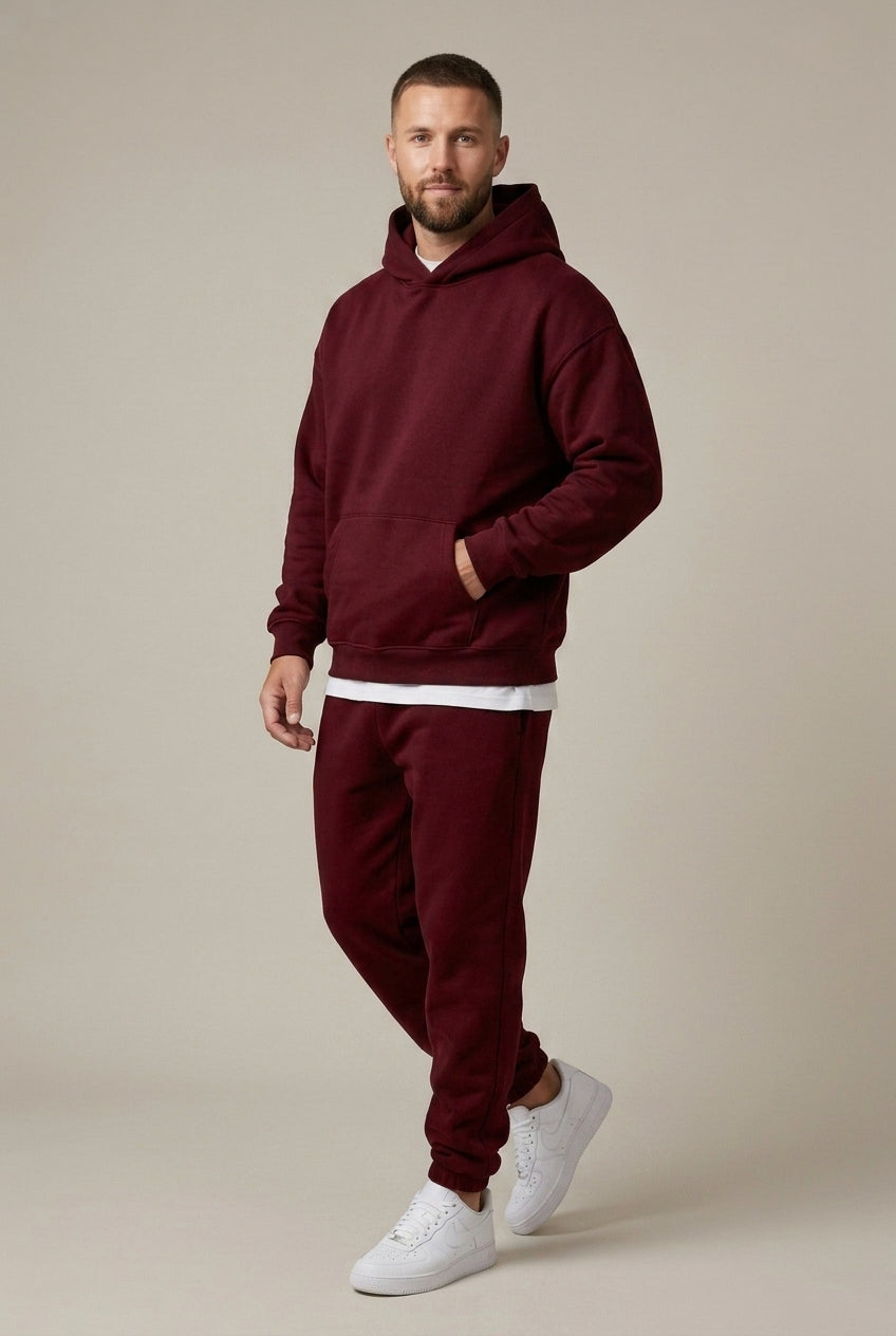 Men Set | Oversized Hoodie and Straight-Leg Joggers