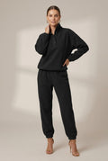 Women Set | Relaxed Fit Sweater and Jogger Two-Piece