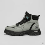Men Boots | High-Top Lace-Up with Chunky Lug Sole Design