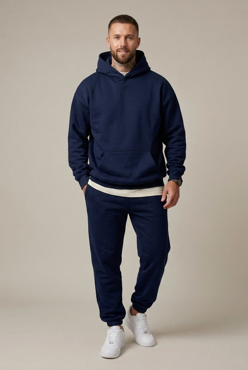 Men Set | Oversized Hoodie and Straight-Leg Joggers