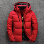 Men Jacket | Quilted Down Fill with Stand Collar Full Zip