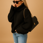Women Sweater | Relaxed Fit Long Sleeve Pullover Style